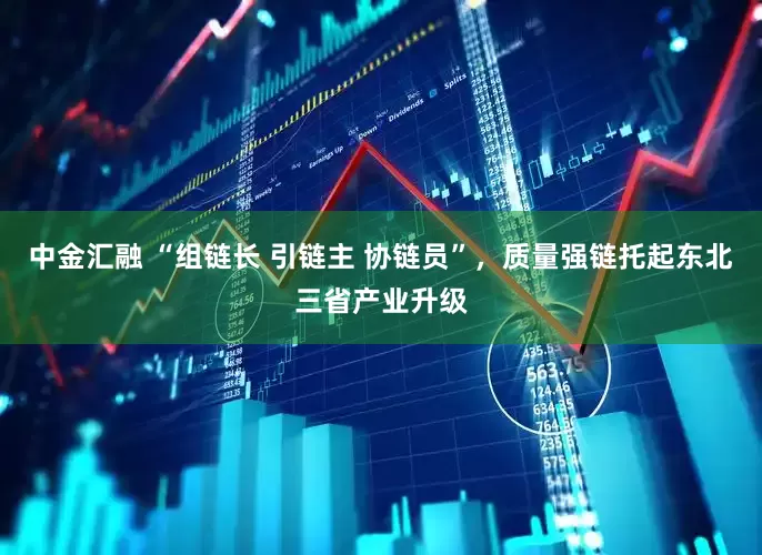 中金汇融 “组链长 引链主 协链员”，质量强链托起东北三省产业升级
