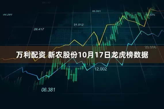 万利配资 新农股份10月17日龙虎榜数据
